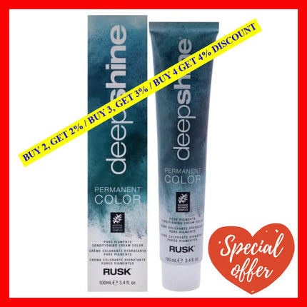 Deepshine Pure Pigments Conditioning Cream Color - 5.22Vv Light Intense Violet By Rusk For Unisex