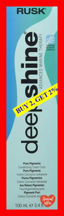 Deepshine Pure Pigments Conditioning Cream Color - 5.22Vv Light Intense Violet By Rusk For Unisex