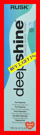 Deepshine Pure Pigments Conditioning Cream Color - 6.11Aa Intense Dark Ash Blonde By Rusk For
