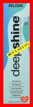 Deepshine Pure Pigments Conditioning Cream Color - 8.11Aa Intense Light Ash Blonde By Rusk For