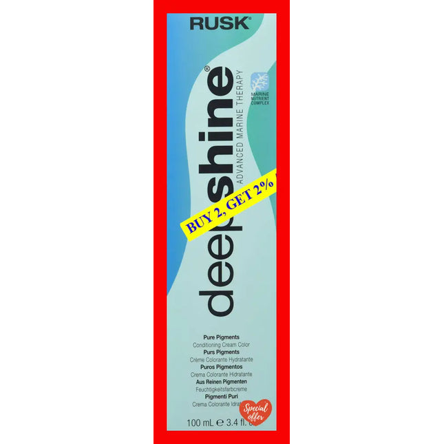 Deepshine Pure Pigments Conditioning Cream Color - 8.11Aa Intense Light Ash Blonde By Rusk For