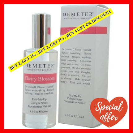 Demeter Cologne Spray Cherry Blossom 4 Ounce