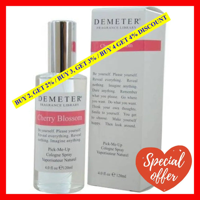 Demeter Cologne Spray Cherry Blossom 4 Ounce