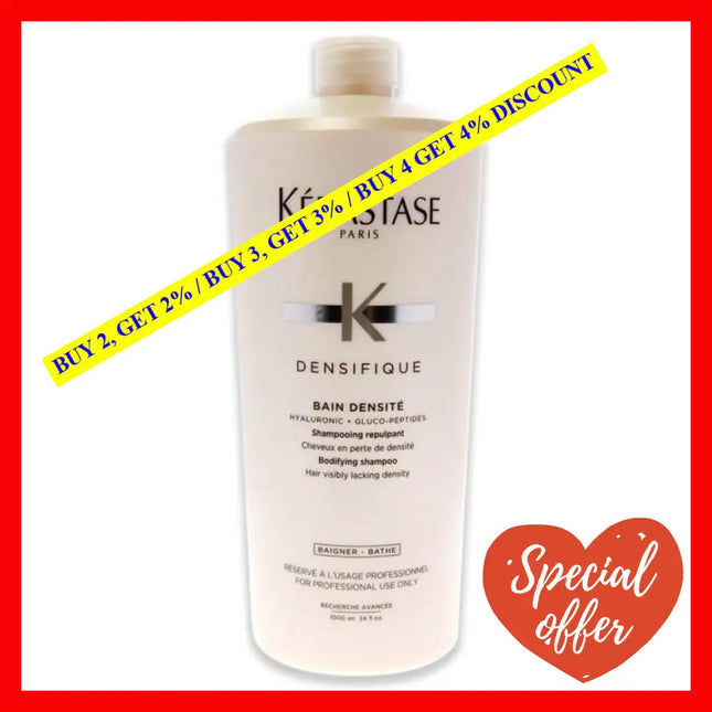 Densifique Bain Densite Bodifying Shampoo By Kerastase For Unisex - 34 Oz