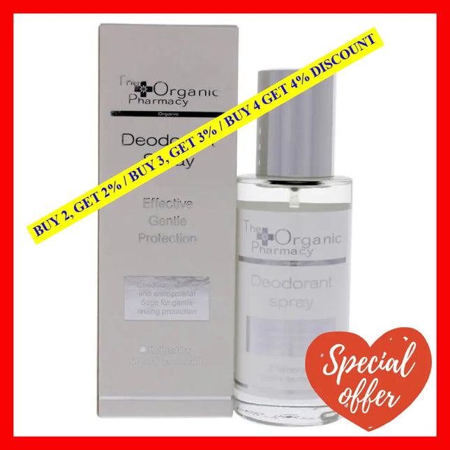 Deodorant Spray By The Organic Pharmacy For Unisex - 1.65 Oz