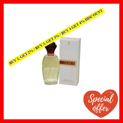 Design By Paul Sebastian For Women - 3.4 Oz Fine Parfum Spray