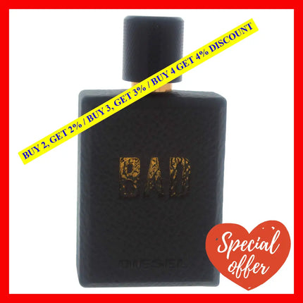 Diesel Bad By For Men - 2.5 Oz Edt Spray