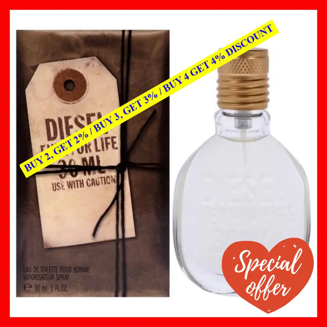 Diesel Fuel For Life By For Men - 1 Oz Edt Spray