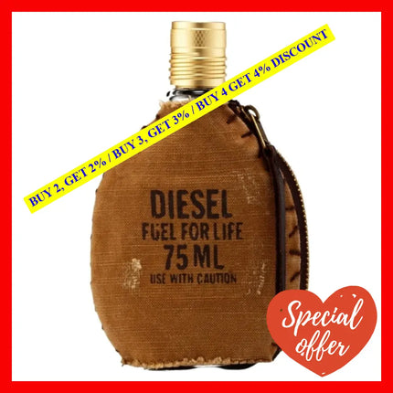 Diesel Fuel For Life Edt Spray 2.5 Oz (Men)