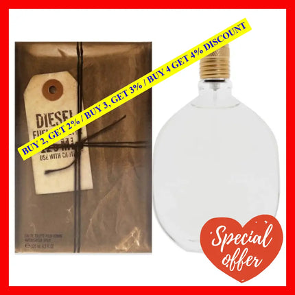 Diesel Fuel For Life Pour Homme By For Men - 4.2 Oz Edt Spray