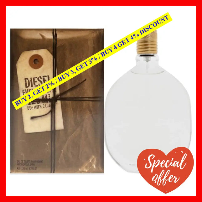 Diesel Fuel For Life Pour Homme By For Men - 4.2 Oz Edt Spray