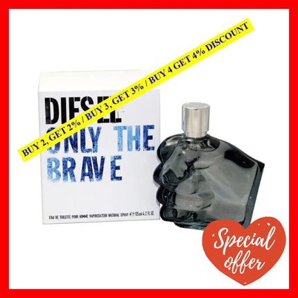 Diesel Only The Brave By For Men - 4.2 Oz Edt Spray