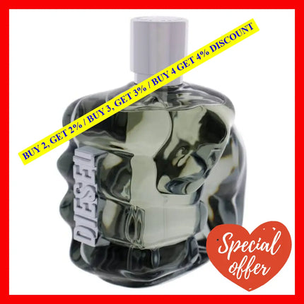 Diesel Only The Brave By For Men - 4.2 Oz Edt Spray (Tester)