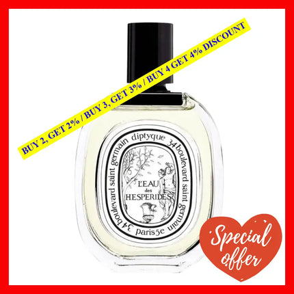 Diptyque L’eau Des Hesperides Eau De Toilette Unisex 3.4 Oz / 100 Ml