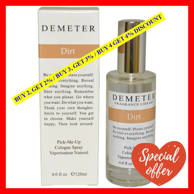 Dirt By Demeter For Women - 4 Oz Cologne Spray