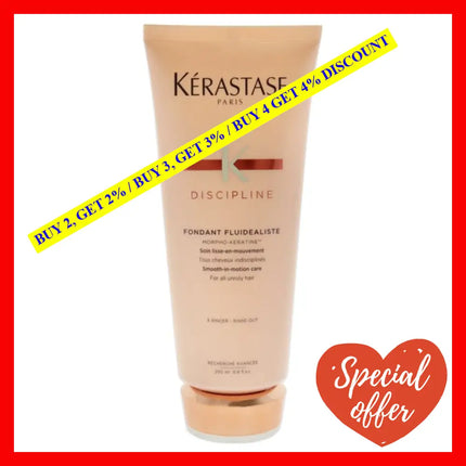 Discipline Fondant Fluidealiste Smooth-In-Motion Care By Kerastase For Unisex - 6.8 Oz Conditioner