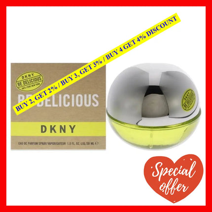 Dkny Jeans Donna Karan New York Be Delicious Eau De Parfum Splash For Women 1 Ounce Green
