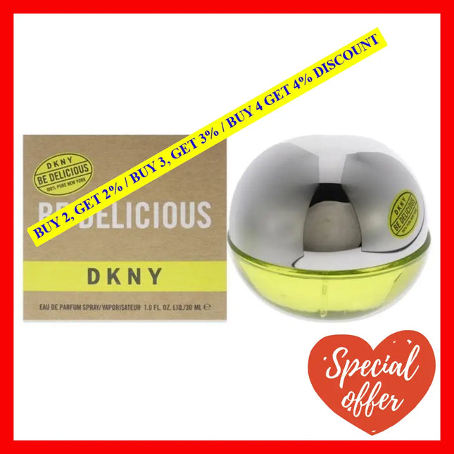 Dkny Jeans Donna Karan New York Be Delicious Eau De Parfum Splash For Women 1 Ounce Green
