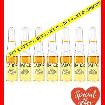 Doctor Babor Refine Rx Glow Bi-Phase Ampoules By For Women - 7 X 1 Ml Treatment
