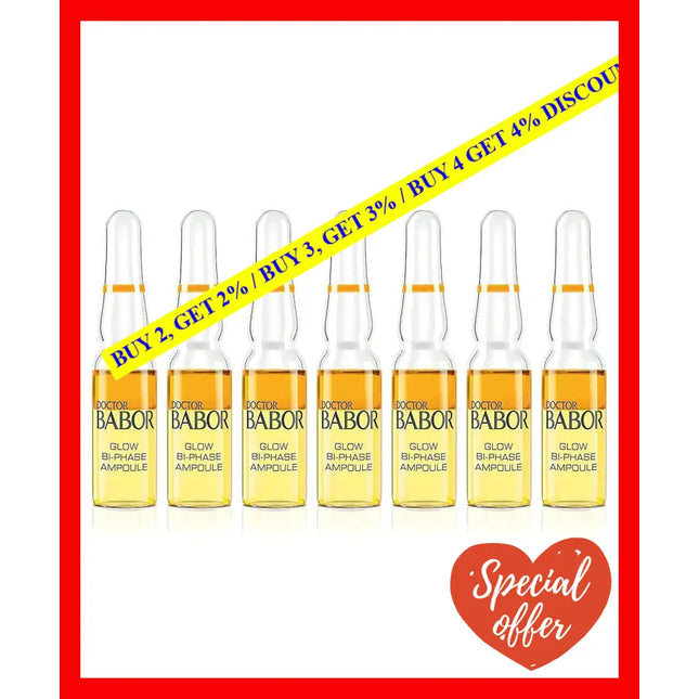 Doctor Babor Refine Rx Glow Bi-Phase Ampoules By For Women - 7 X 1 Ml Treatment