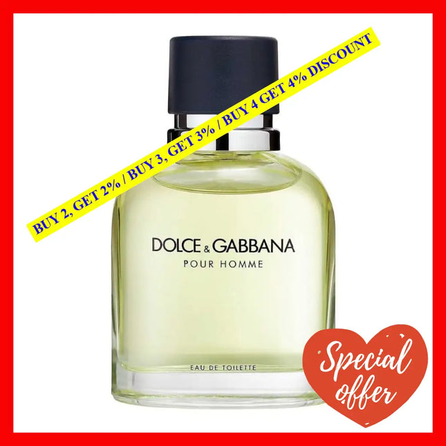 Dolce And Gabbana By For Men - 4.2 Oz Edt Spray