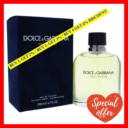 Dolce And Gabbana By For Men - 6.7 Oz Edt Spray