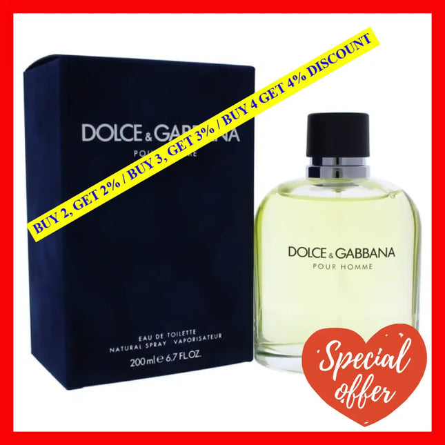 Dolce And Gabbana By For Men - 6.7 Oz Edt Spray