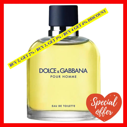 Dolce And Gabbana Cologne Eau De Toilette Spray (Tester) 4.2 Oz For Men