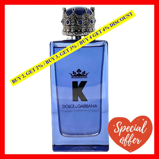 Dolce And Gabbana K For Men Eau De Parfum Spray 3.3Oz/100Ml