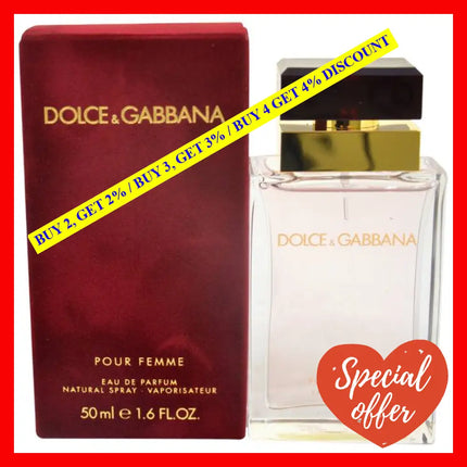 Dolce And Gabbana Pour Femme By For Women - 1.6 Oz Edp Spray