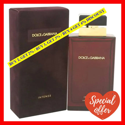 Dolce And Gabbana Pour Femme Intense By For Women - 3.3 Oz Edp Spray