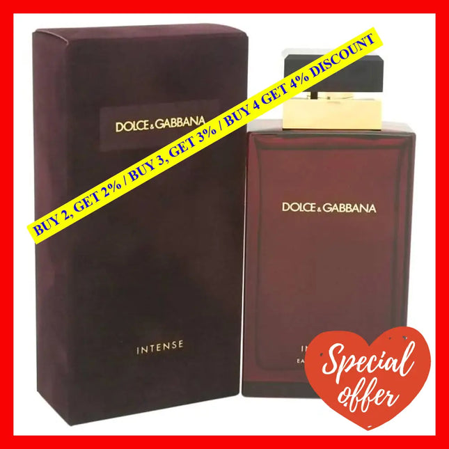 Dolce And Gabbana Pour Femme Intense By For Women - 3.3 Oz Edp Spray