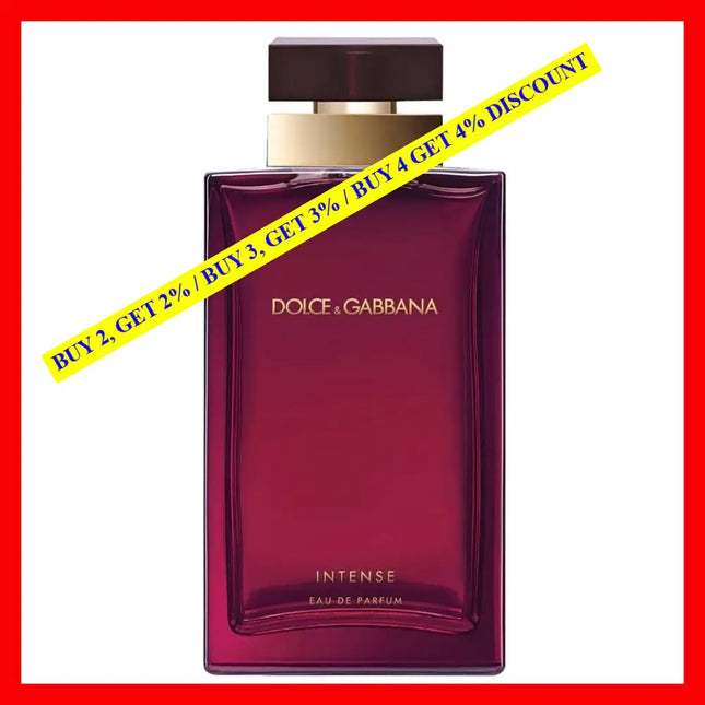 Dolce And Gabbana Pour Femme Intense Eau De Parfum For Women 3.3 Oz / 100 Ml