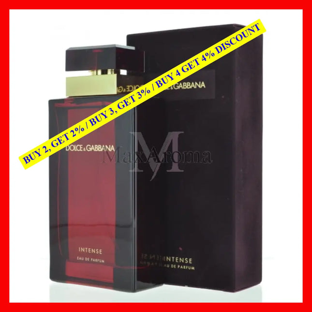 Dolce And Gabbana Pour Femme Intense Perfume Eau De Parfum Spray 100Ml 3.4Oz Oz For Women