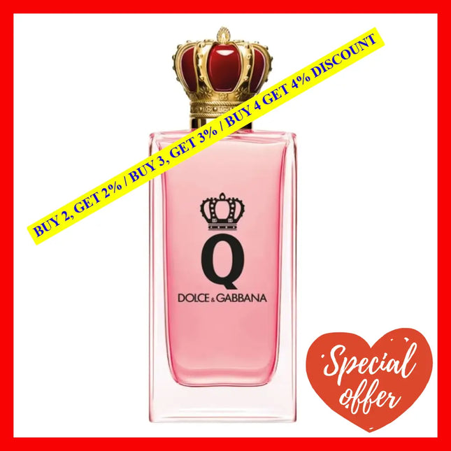 Dolce And Gabbana Q Eau De Parfumand For Women 3.4 Oz / 100 Ml