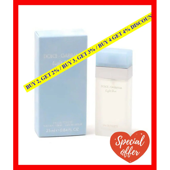 Dolce & Gabbana Light Blue Edt Spray For Women 25Ml - 3423473020257