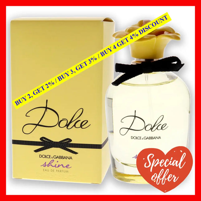 Dolce Shine By And Gabbana For Women - 2.5 Oz Edp Spray