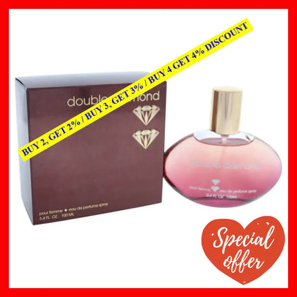 Double Diamond By For Women - 3.4 Oz Edp Spray