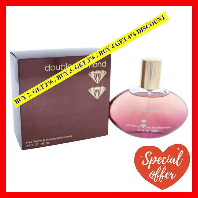 Double Diamond By For Women - 3.4 Oz Edp Spray
