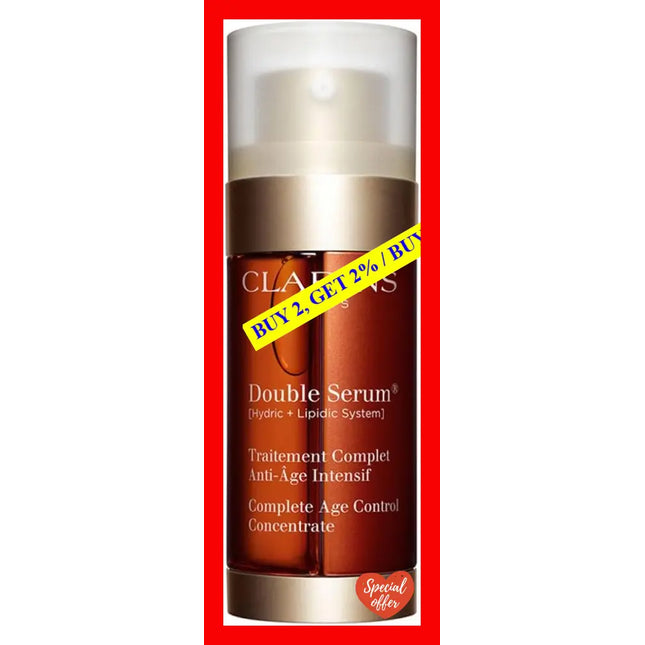 Double Serum Complete Age Control Concentrate By Clarins For Unisex - 1 Oz