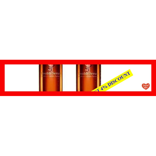 Double Serum Complete Age Control Concentrate By Clarins For Unisex - 2 X 1 Oz