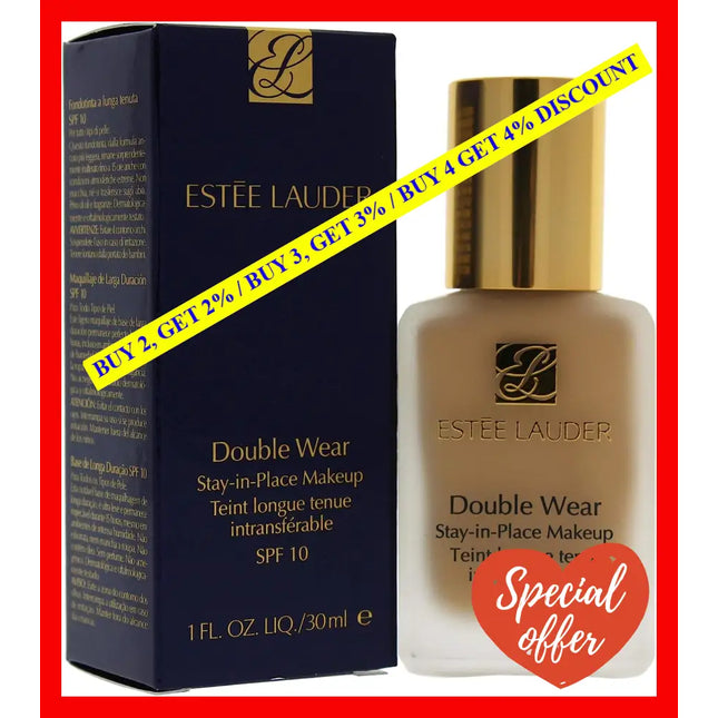 Double Wear Stay-In-Place Makeup Spf 10 - 2N2 Buff By Estee Lauder For Women 1 Oz Foundation