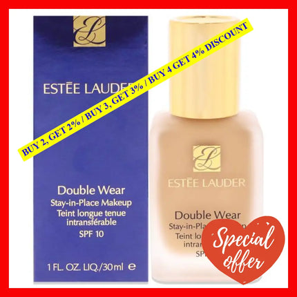 Double Wear Stay-In-Place Makeup Spf 10 - 37 3W1 Tawny By Estee Lauder For Women 1 Oz