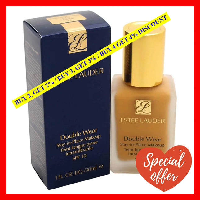 Double Wear Stay-In-Place Makeup Spf 10 - 93 Cashew (3W2) All Skin Types By Estee Lauder For Women