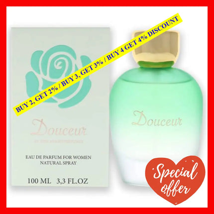 Douceur By New Brand For Women - 3.3 Oz Edp Spray
