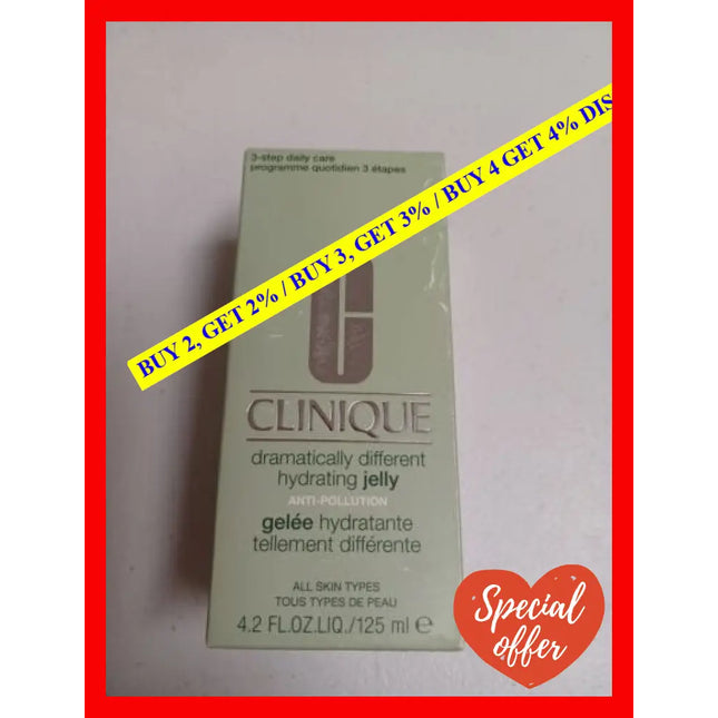 Dramatically Different Hydrating Jelly By Clinique For Unisex - 4.2 Oz Gel