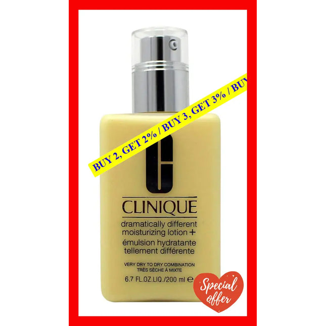 Dramatically Different Moisturizing Lotion Plus - Very Dry To Combination Skin By Clinique For