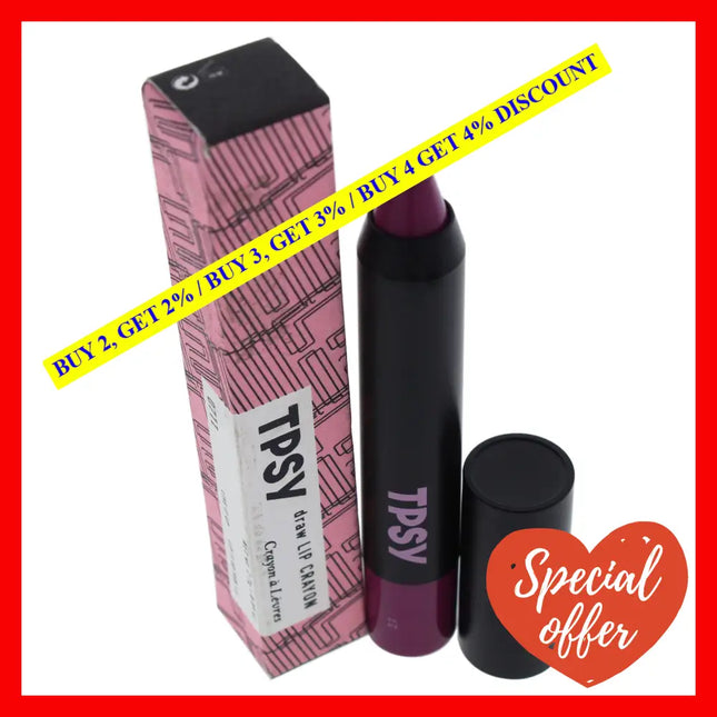 Draw Lip Crayon - 013 Mixed Berry By Tpsy For Women 0.09 Oz Lipstick