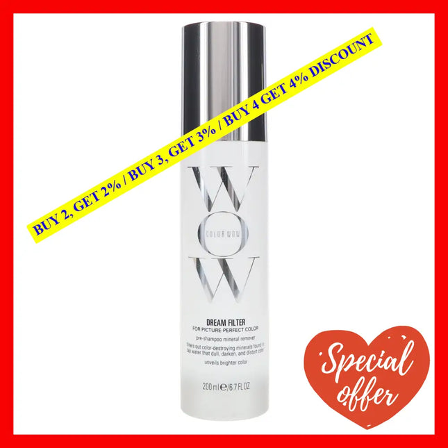 Dream Filter Pre-Shampoo Mineral Remover By Color Wow For Unisex - 6.7 Oz Treatment