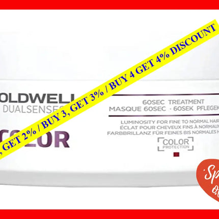 Dualsenses Color 60Sec Treatment By Goldwell For Unisex - 6.7 Oz